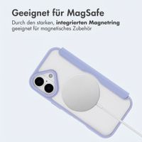 imoshion Transparente Bookcase mit MagSafe Apple iPhone 17 - Lila