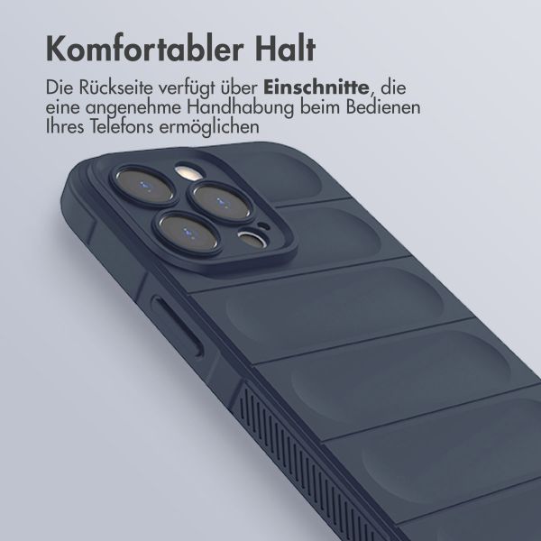 imoshion EasyGrip Back Cover für das iPhone 13 Pro - Dunkelblau