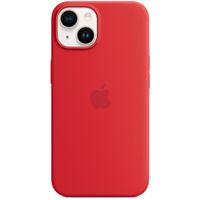Apple Silikon-Case MagSafe für das Apple iPhone 14 - Rot