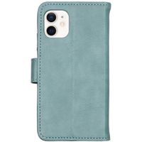 imoshion Luxuriöse Klapphülle Apple iPhone 12 Mini - Hellblau