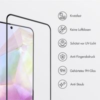Accezz Gehärteter Glas-Schutz + Applikator Samsung Galaxy A35