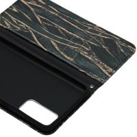 Design TPU Klapphülle für das Samsung Galaxy S20 FE