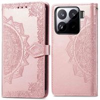 imoshion Mandala Klapphülle für das Xiaomi 15 - Rose Gold