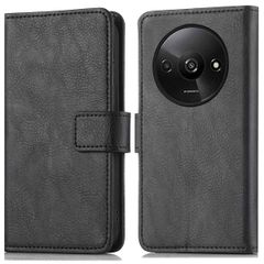 imoshion Luxuriöse Klapphülle Xiaomi Redmi A3 - Schwarz