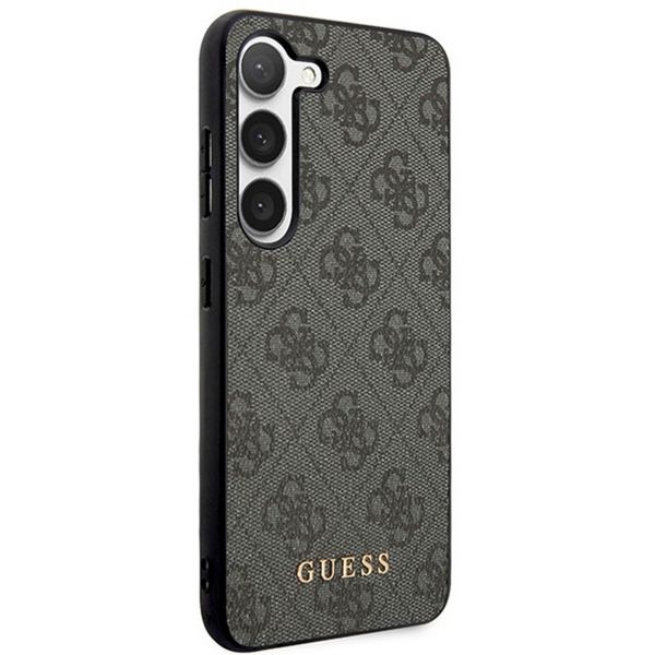 Guess 4G Classic Logo Back Cover Samsung Galaxy S24 Plus - Schwarz