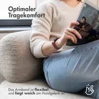 imoshion Magnetisches Milanaise Armband für das  Fitbit Alta (HR) - Größe S - Rosa