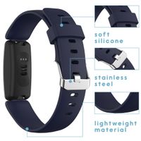 imoshion Silikonband für das Fitbit Inspire 2 - Dunkelblau