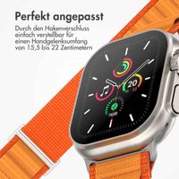 imoshion Nylon Alpine Armband für das  Apple Watch Series 1 t/m 11 / SE / Ultra (44/45/46/49 mm) - Orange