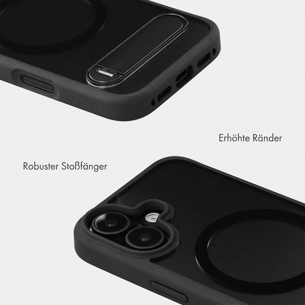 Accezz Hold Backcover mit MagSafe Apple iPhone 16 - Black