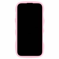 Holdit Wavy Case für das iPhone 16 Plus - Pink