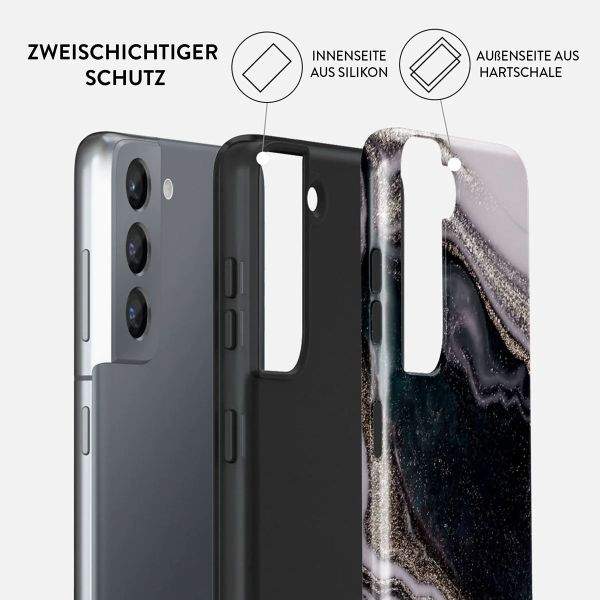 Burga Tough Back Cover für das Samsung Galaxy S21 - Magic Night