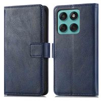 imoshion Luxuriöse Klapphülle Motorola Edge 60 Fusion - Dunkelblau