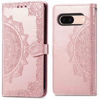 imoshion Mandala Klapphülle für das Google Pixel 8a - Rose Gold