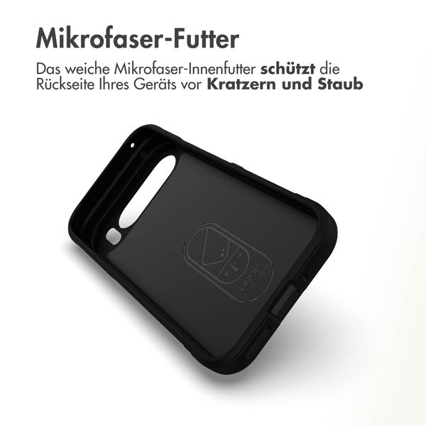 imoshion EasyGrip Back Cover für das Google Pixel 9 / 9 Pro - Schwarz