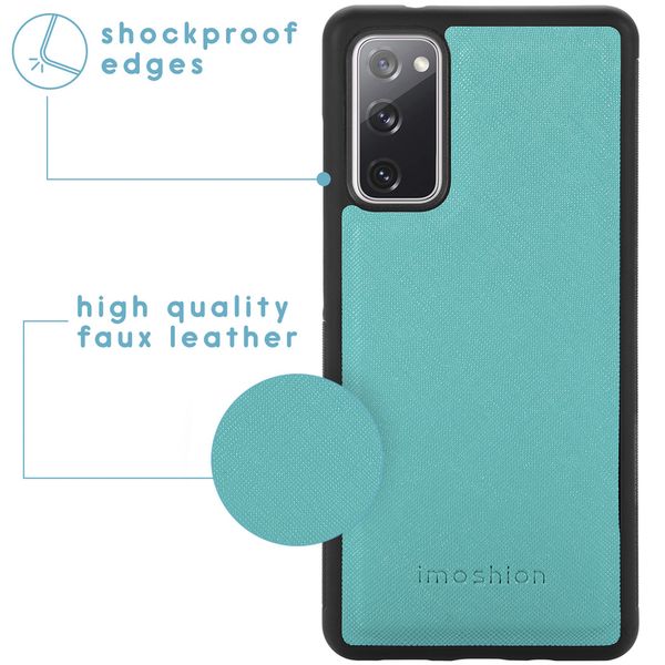 imoshion Luxuriöse Portemonnaie-Klapphülle Samsung Galaxy S20 FE - Türkis