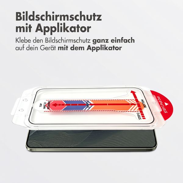 Accezz Gehärteter Glas-Schutz + Applikator Google Pixel 11
