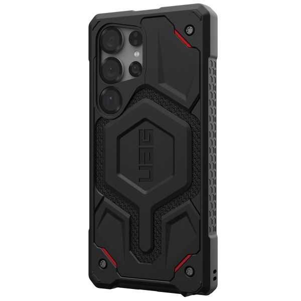 UAG Monarch Pro Backcover für das Samsung Galaxy S25 Ultra - Kevlar Black