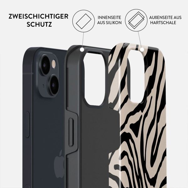 Burga Tough Back Cover für das Apple iPhone 15 - Imperial