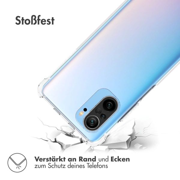 imoshion Shockproof Case für das Xiaomi Poco M3 - Transparent