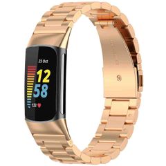 imoshion Edelstahlarmband für Fitbit Charge 5 - Rosé gold