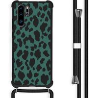 imoshion Design Hülle mit Band für das Huawei P30 Pro - Panther Illustration