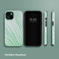 Selencia Vivid Rückabdeckung mit MagSafe Apple iPhone 14 - Nature Grayed Jade