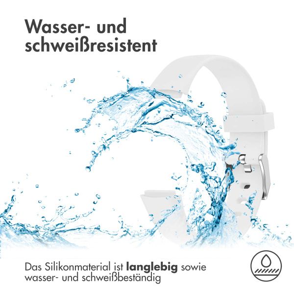 imoshion Silikonband für das  Fitbit Luxe - Weiß