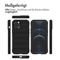 imoshion EasyGrip Back Cover für das iPhone 12 Pro Max - Schwarz