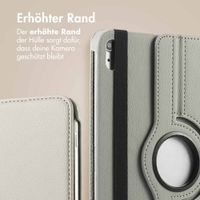 imoshion 360° drehbare Klapphülle Apple iPad 11 (2025) 11 Zoll A16 / iPad 10 (2022) 10.9 Zoll - Grau