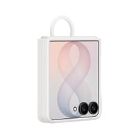 Samsung Silicone Magnet Cover Ring Samsung Galaxy Z Flip 8 - White