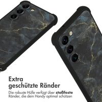 imoshion Design Hülle mit Band für das Samsung Galaxy S23 - Black Marble