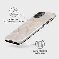 Burga Tough Back Cover für das iPhone 12 (Pro) - Vanilla Sand