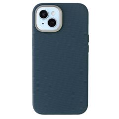 Accezz Mesh Backcover mit MagSafe Apple iPhone 15 - Dunkelblau
