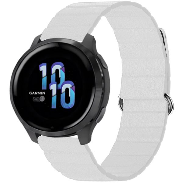 imoshion Magnetlederarmband -   Universelle 22 mm Anschluss - Weiß