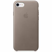 Apple Leder-Case Beige für das Apple iPhone SE (2022 / 2020) / 8 / 7