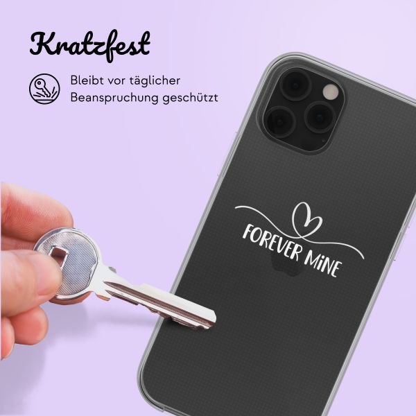 Hülle mit eigenem Foto und/oder Text Apple iPhone 12 (Pro) - Sierlijk hartje