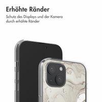 imoshion  Design Hülle für das iPhone 15 - Sandy Marble