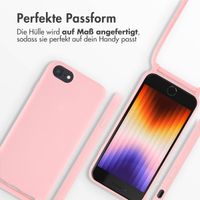 imoshion SilikonHülle mit Band Apple iPhone SE (2022 / 2020) / 8 / 7 - Rosa