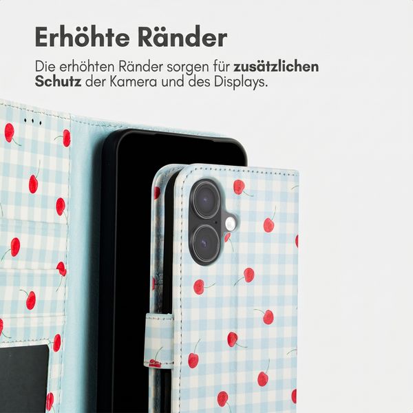 imoshion Design Klapphülle Apple iPhone 17 - Cherry Check