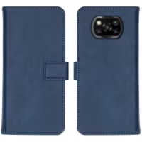 imoshion Luxuriöse Klapphülle Xiaomi Poco X3 (Pro) - Dunkelblau