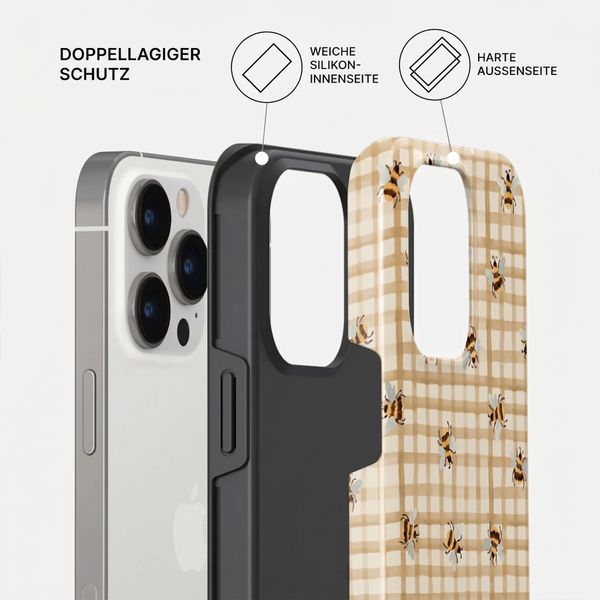 Burga Tough Back Cover MagSafe Apple iPhone 15 Pro - Honeycomb