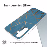 imoshion Design Hülle Samsung Galaxy A54 (5G) - Blue Graphic