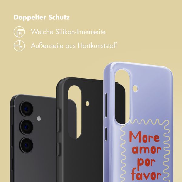 Selencia Vivid Back Cover Samsung Galaxy S24 - More Amor