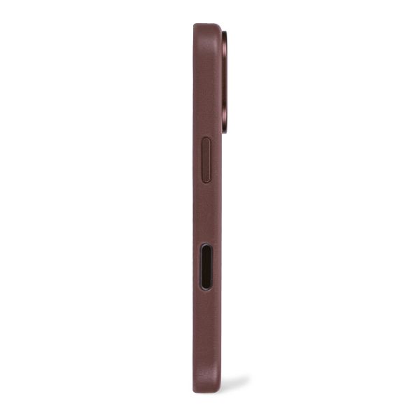 Decoded Leather Backcover MagSafe Apple iPhone 17 - Chocolate Brown
