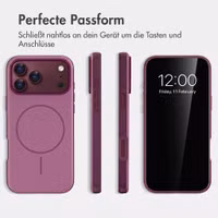 imoshion Color Backcover mit Thin MagSafe Ring Apple iPhone 18 Pro / 17 Pro - Violett