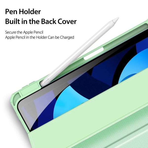 Dux Ducis Toby Klapphülle Apple iPad Air 5 (2022) / Air 4 (2020) - Grün