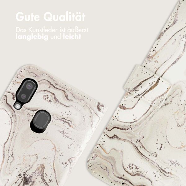 imoshion Design Klapphülle Samsung Galaxy A20e - Sandy Marble