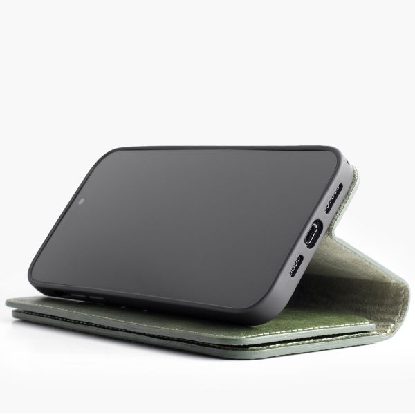 Wachikopa Multi Wallet Bookcase für das Samsung Galaxy S24 Plus - Forest Green