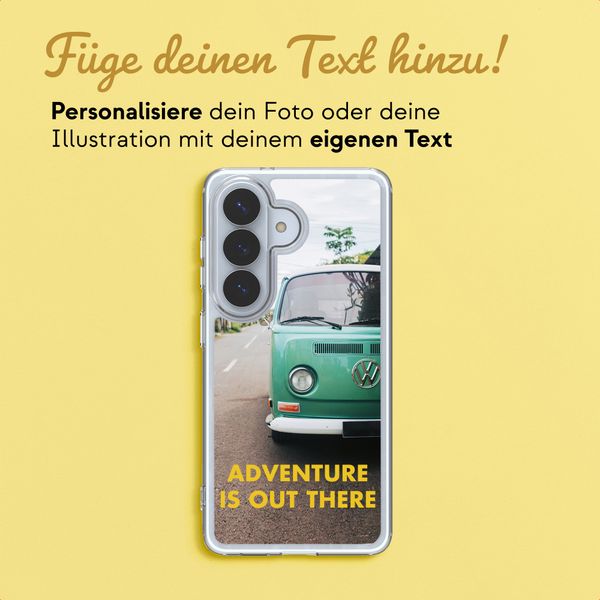 Gestalte deine eigene MagSafe Clear Case Samsung Galaxy S26 Plus - Transparent