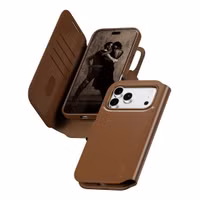 CARE by PanzerGlass Tango 2 in 1 Wallet Case MagSafe Apple iPhone 18 Pro Max / 17 Pro Max - Braun